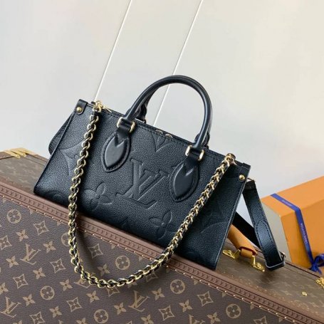 LOUIS VUITTON M23640 モノグラム ブラック 斜め掛けバッグ レディース斜め掛けチェーン 25x13x10cm サイズ:25x13x10cm