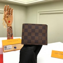 LOUIS VUITTON N60053 アメリゴ財布 ダミエエベン サイズ:11.5x9.5cm