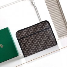 GOYARD ジュヴァンス 大洗面ポーチ 黒 サイズ:29.5x23x7.5cm