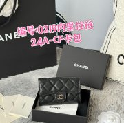 CHANEL 0219 CFカードケース カヴィア粒革 サイズ:11x8.5cm