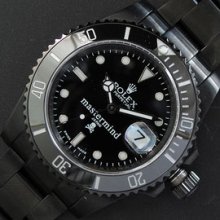 ROLEX サブマリーナー 全面ブラック 長期保証