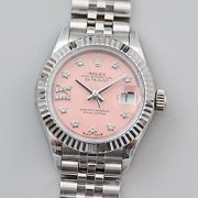 ROLEX 279174G デイトジャスト 28mm ピンク IXダイヤ スターダイヤル