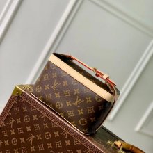 LOUIS VUITTON M15350 牛皮 モノグラム キャンバス ハンドバッグ レディース手提げ 22x13.5x12cm サイズ:22x13.5x12cm