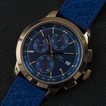IWC パイロット クロノグラフ ブルー文字盤 メンズ コピー