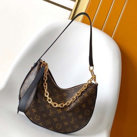 LOUIS VUITTON M15056 キャンバス モノグラム ハンドバッグ 斜め掛けチェーン 28.5x19cm サイズ:28.5x19cm
