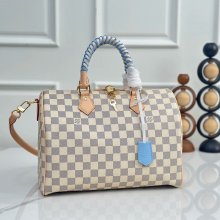 LOUIS VUITTON N40908 キャンバス パターン ブルー 斜め掛けバッグ レディース斜め掛け 30x21x17cm サイズ:30x21x17cm