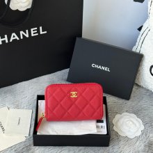 CHANEL 3686 0112 25c ラージジッピー長財布 カヴィア粒革 サイズ:12x8x2cm