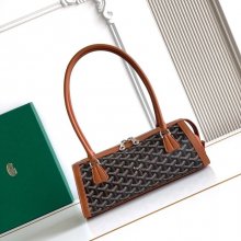 GOYARD 020223 レザー ショルダーバッグ、リュックサック、ハンドバッグ レザー サイズ:34×28×15cm