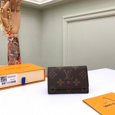 LOUIS VUITTON M62630 キーケース モノグラム パープル サイズ:10×7cm