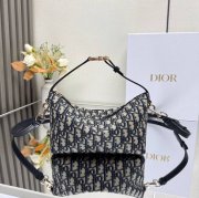 DIOR 5554 刺繍、モノグラム、レター バッグ クラシック 22.0x13.0x9.5cm サイズ:22x13x9.5cm