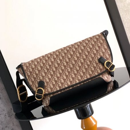 DIOR 1DBME210YUS プリントフラップメッセンジャー ジェット サイズ:48x25x19cm