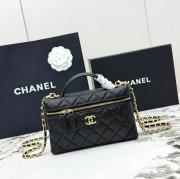 CHANEL AP5020 カーフレザー プレス ゴールド 斜め掛けバッグ クラシック ファッショナブル 19.5×17×5cm サイズ:19.5×17×5cm