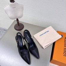 【LOUISVUITTON】新作パンプスレザーパンプスヒールシューズレディース