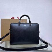 BURBERRY 2651 粒紋牛皮ブリーフケース サイズ:37x27cm