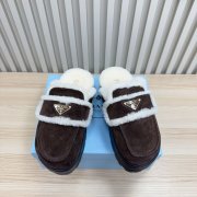 【PRADA】ウールスリッポンレディース