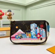 LOUIS VUITTON M81637 ミニポシェット アクセサリー ヴィヴィエンヌ サイズ:15.5x10.5cm