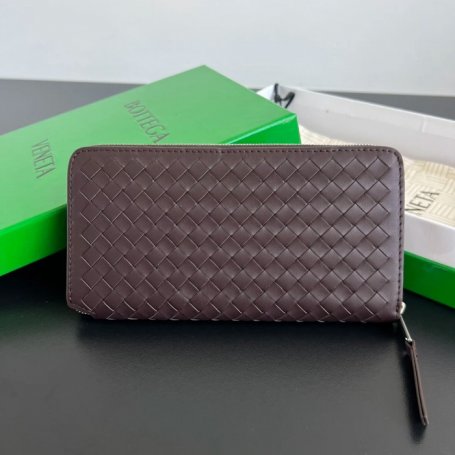 BOTTEGA VENETA BV 814680 新作細編み財布 牛皮 19x10cm サイズ:19x10cm