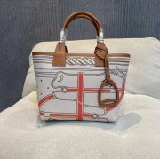 HERMES カーフスキン ハンドバッグ セミハンドメイド 25cm サイズ:25cm