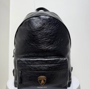 Balenciaga ランボルギーニ コラボ リュック オールレザー ブラック 188015 サイズ:47x35x18cm