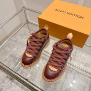 【LOUISVUITTON】リミックス登山ブーツレザーブーツ厚底ブーツメンズレディース