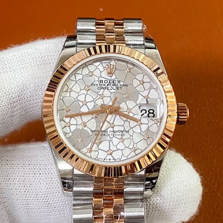 ROLEX M278271 デイトジャスト 31mm シルバーフローラル 新品