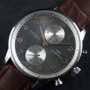IWC ポルトギーゼ クロノグラフ 自動巻き ブラック