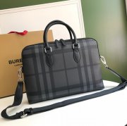 BURBERRY 8841 スモークチェックブリーフケース サイズ:37x27x5.5cm