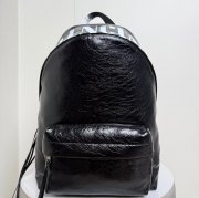 Balenciaga アーミー シリーズ リュック オールレザー ブラック 188017 サイズ:47x35x18cm
