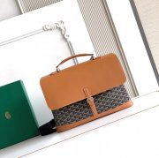 GOYARD シタディン 小メッセンジャー 黒棕 サイズ:38x33cm