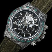 ROLEX デイトナ カーボンファイバー 7750搭載 パンダ
