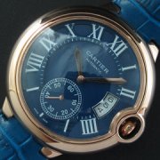 CARTIER カリブル ドゥ ブルーダイヤル メンズ腕時計