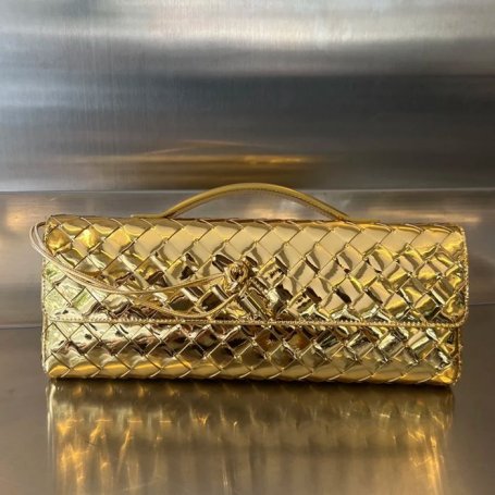 BOTTEGA VENETA BV 741511 クラッチバッグ 編み羊革 31x13cm サイズ:31x13cm