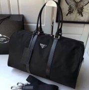 PRADA 1V19S パラシュート素材トラベルバッグ サイズ:48x26x16.5cm
