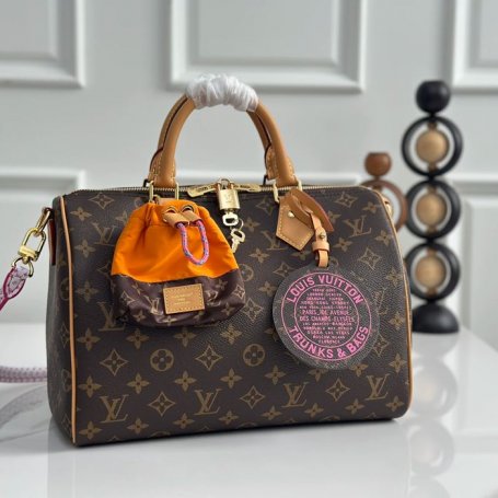 LOUIS VUITTON M27512 牛皮 モノグラム キャンバス 斜め掛けバッグ レディース斜め掛け 30x21x17cm サイズ:30x21x17cm