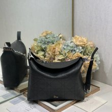 DIOR 1412 レター、パッチワーク ブラック、ゴールド ショルダーバッグ、ハンドバッグ 中 小 33.0x27.0x9.0cm サイズ:33x27cm