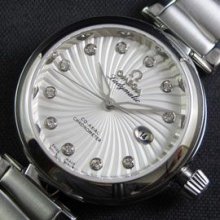 OMEGA デビル レディマティック バケットダイヤ レディース ポイント獲得