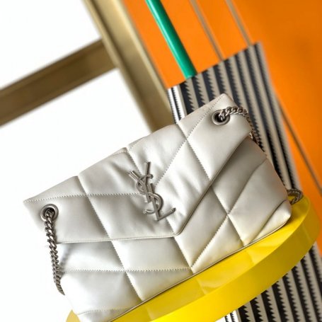 SAINT LAURENT 577476 ラムレザー、カーフレザー 斜め掛けバッグ チェーン、クラシック 29x17x11cm サイズ:29x17x11cm