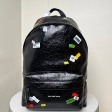 Balenciaga エクスプローラー アリーナ リュック オールレザー ブラック 188012 サイズ:46x35x18cm