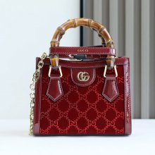 GUCCI 675800 カーフレザー、ラムレザー 斜め掛けバッグ、チェーンバッグ GG 20x16x10cm サイズ:20x16x10cm