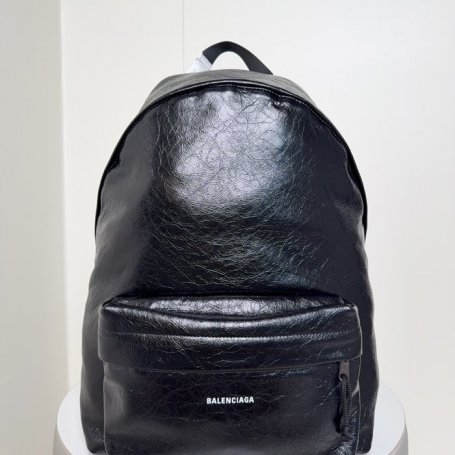 Balenciaga エクスプローラー リュック オールレザー ブラック 188011 サイズ:47x35x20cm