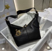 DIOR イエロー、ゴールド 脇下バッグ 小 22.0x15.0x9.5cm サイズ:22x15x9.5cm