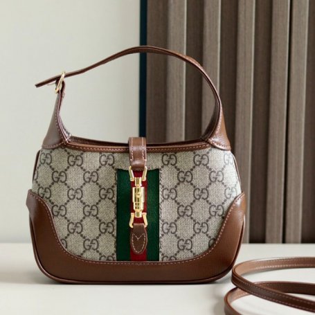 GUCCI 637092 GGキャンバス、キャンバス 斜め掛けバッグ、ショルダーバッグ、ハンドバッグ、ハンドバッグ GG、GGシュプリーム、ジャッキー 19cm サイズ:19x13x3cm