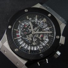 HUBLOT クラシックフュージョン セラミックベゼル 黒文字盤 信頼店舗