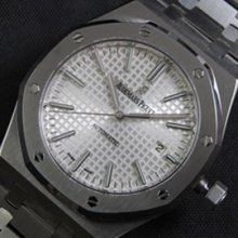 AUDEMARS PIGUET ロイヤルオーク ホワイト文字盤 高級腕時計