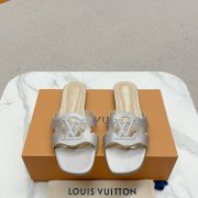 【LOUISVUITTON】レザーパンプスヒールシューズストリートシューズレディース