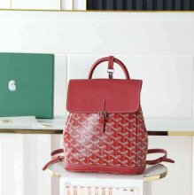 Goyard ゴヤール アリン ミニリュック クラシックモノグラム グレー 020194 サイズ:20x19cm