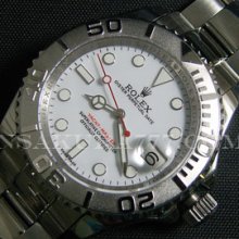 ROLEX 16622 ヨットマスター 白文字盤 ブルー夜光 メンズ特集