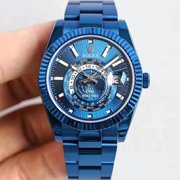 ROLEX スカイドゥエラー ブルー 自動機械 高級改装