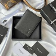 SAINT LAURENT 668736 二つ折り財布 荔枝紋 サイズ:11.5x9cm