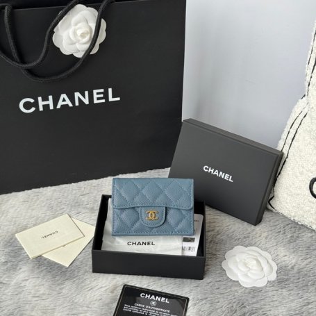 CHANEL AP0230 84401 三つ折り財布 細粒牛皮 サイズ:10.5x7.5cm